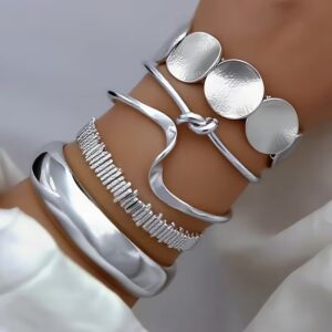5 Elegant VintageStyle Metal Bracelets Old Money Style